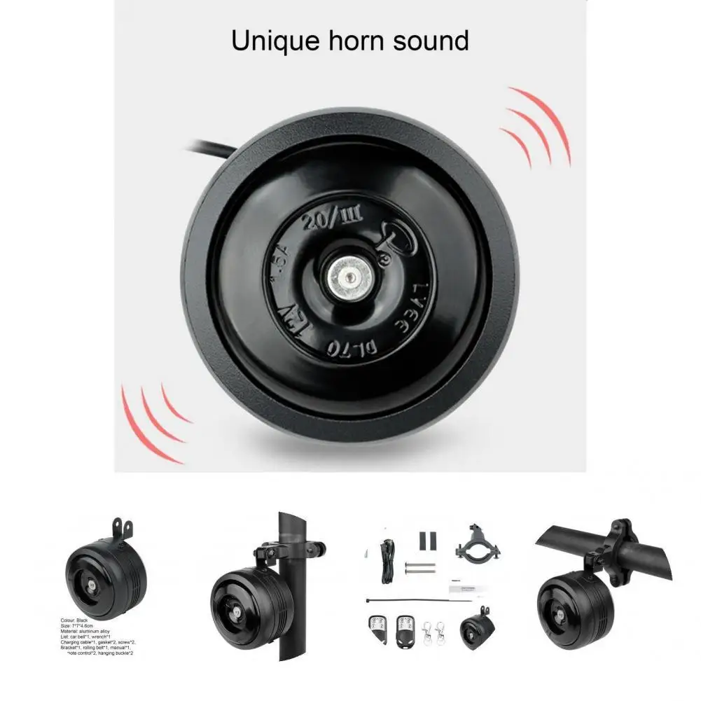 

Lightweight Excellent Cycling Tools Bike Electric Trumpet Easy Installation Sporting Goods