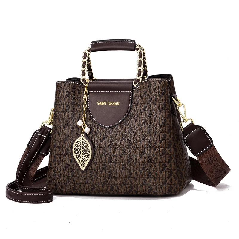 

New Trendy Advanced Fashion Printed Handbag Women's messenger Female Bag Crossbody Large Capacity Bucket high-grade versatile