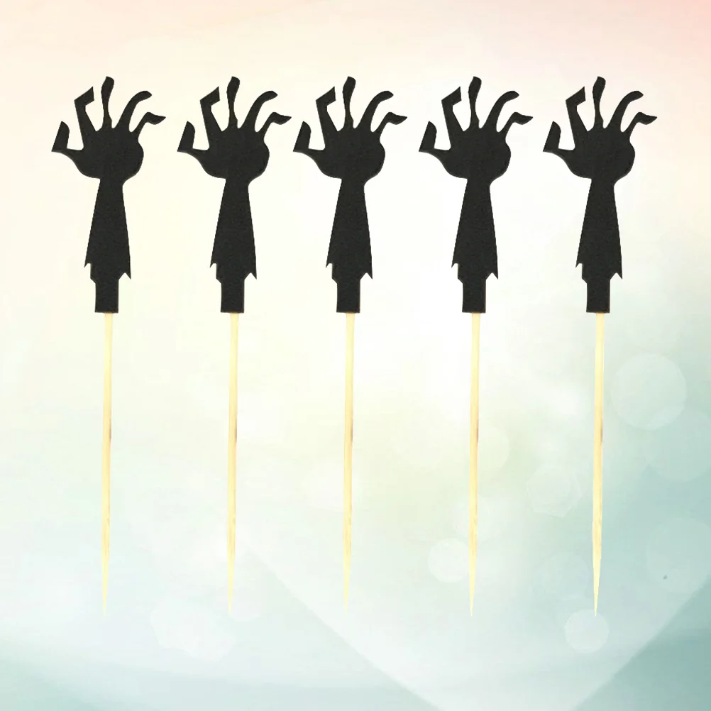 

5Pcs Toppers Premium Unique Hand Shape Paper Toppers for Party Festival