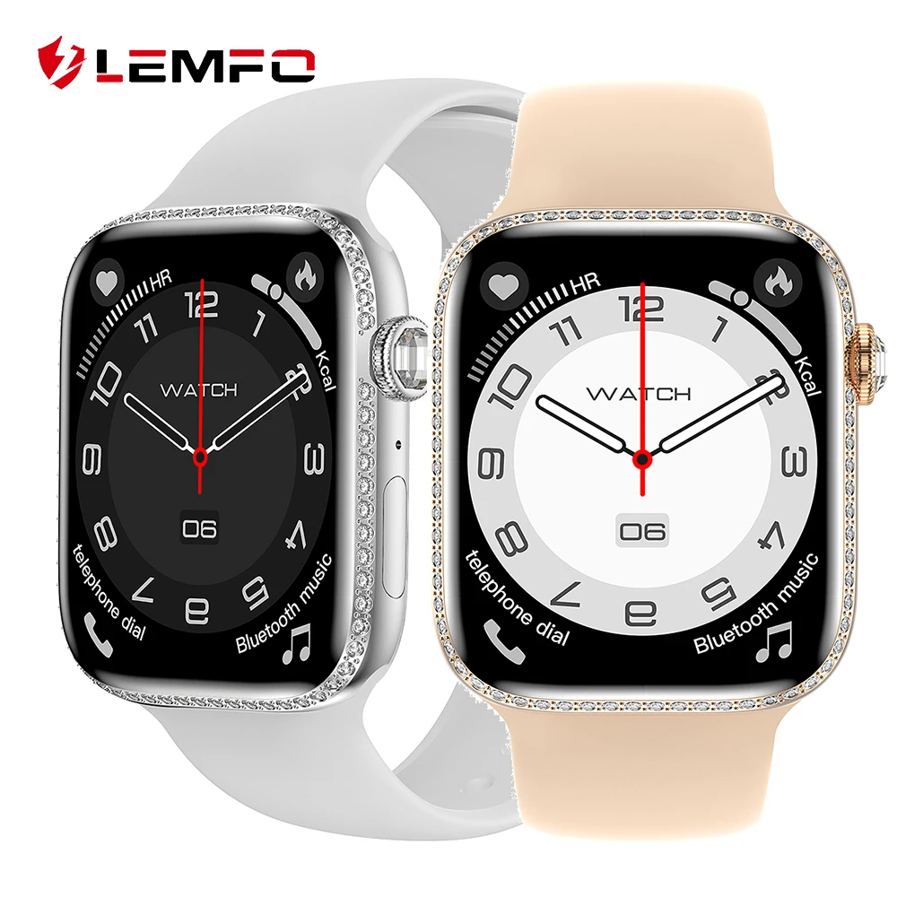Смарт-часы LEMFO W27 для мужчин и женщин, NFC, Bluetooth, IP68, экран 1,92 дюйма, 320*390