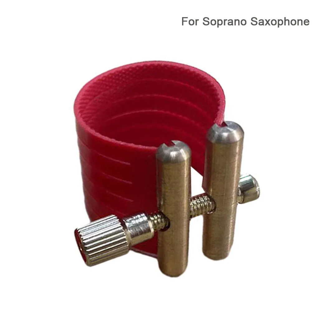 

1x Saxophone Mouthpiece PVC Fastener Clip Ligatures For Alto Tenor Soprano Sax Ligature PVC Perfect Replacement Accessory