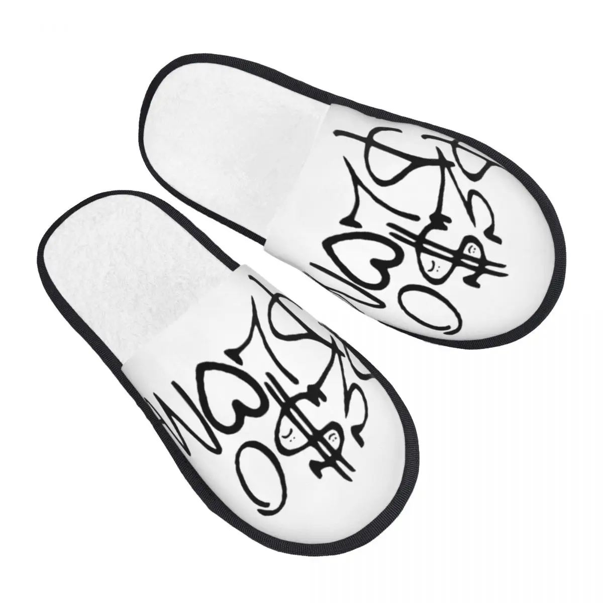 Тапочки домашние женские зимние хлопковые с логотипом pespluma Уютные Тапки из пены