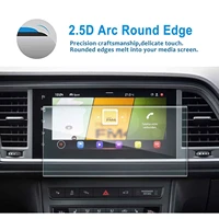 2pcs pet screen protection film for ateca 2021 8 inch car gps navigation auto interior sticker accessories