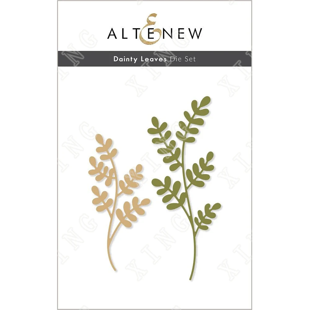 

Dainty Leaves Metal Cutting Dies Scrapbook Diary Decoration Stencil Embossing Template Diy Greeting Card Handmade New Arrival