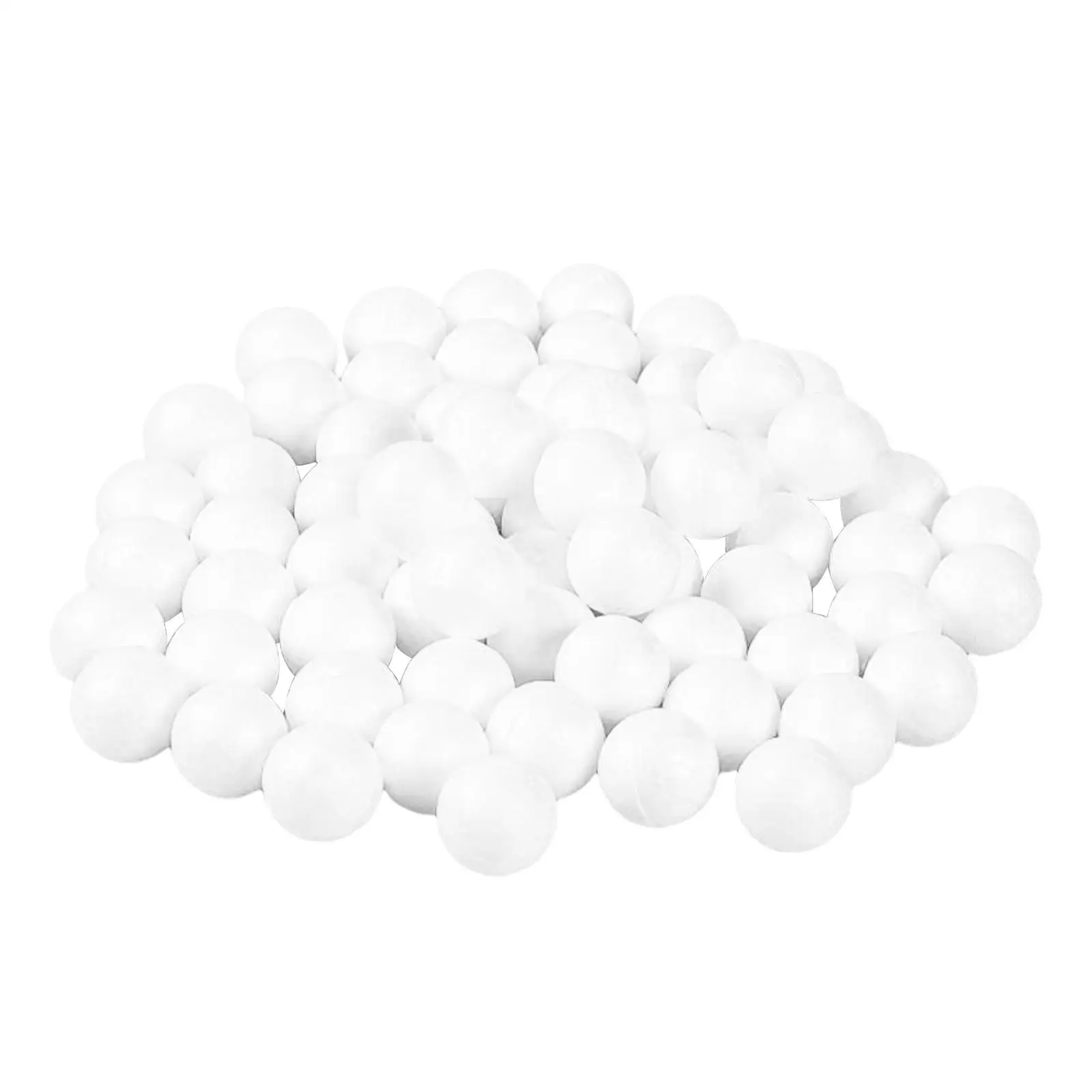 

White Foam Ball Polystyrene Foam Balls DIY for Flower Arrangement Household