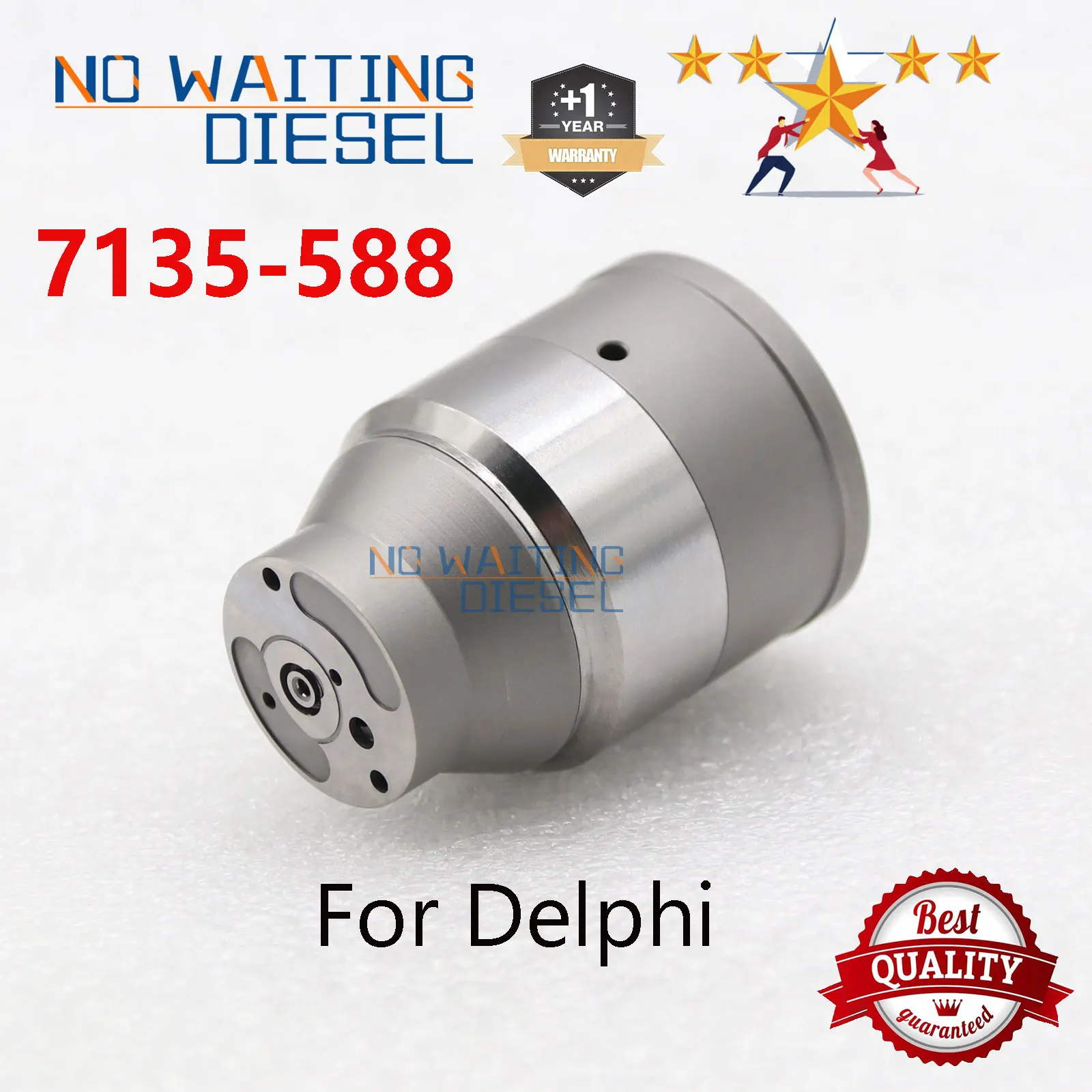 

7135-588 Деталь форсунки дизельного топлива 7135588 Электромагнитный клапан инжектора 7135 588, электромагнитный инжектор для инжектора Delphi