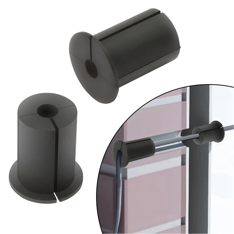 4PCS Cable Routing Kit 1 Inch Wall Pass Through For Starlink Dishy Ethernet Network Wire Holes Grommet