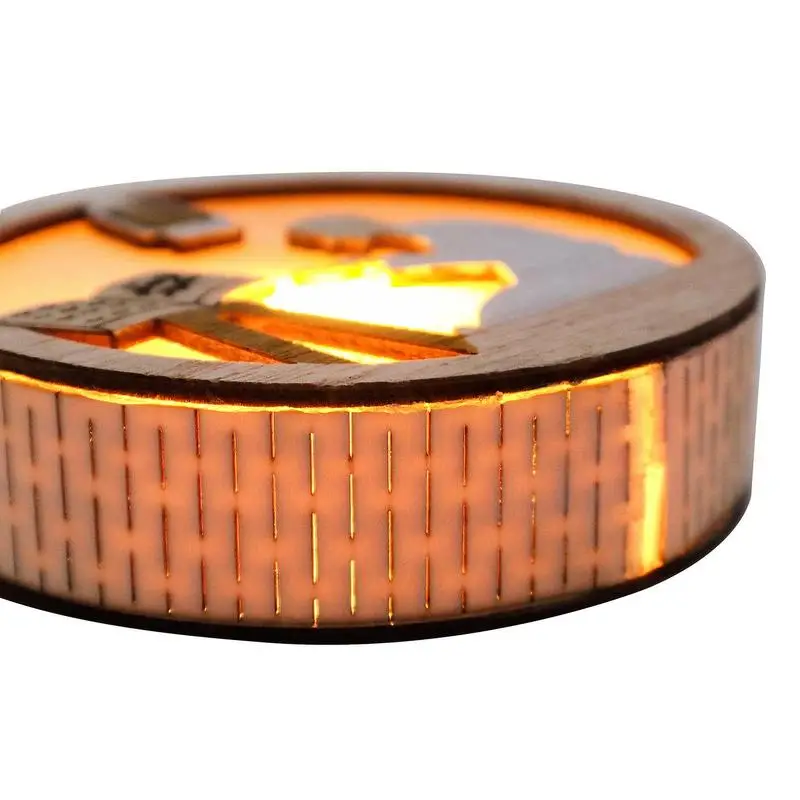 Деревянные полые фонари огни Исламская деревянная мечеть украшение для дома