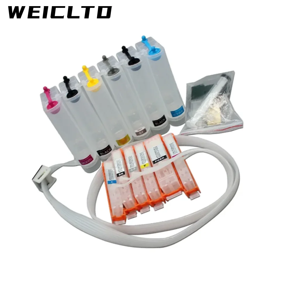 Фото Система AUS PGI-670 CLI-671 PGI670 CLI671 Ciss для принтера Canon MG7760 MG7765 MG7766 MG6860 MG5760 MG6865 MG5765 TS6060 TS5060 №4