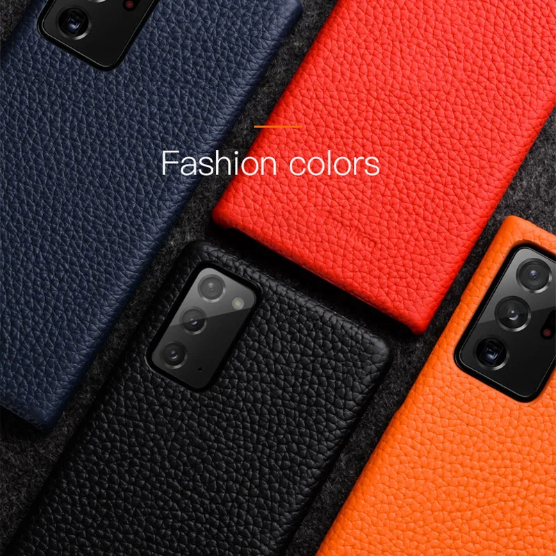 Melkco Genuine Leather Case For Samsung Galaxy S22 Ultra S21 Note20 Ultra Cases luxury Fashion Cowhide Business Phone Cover