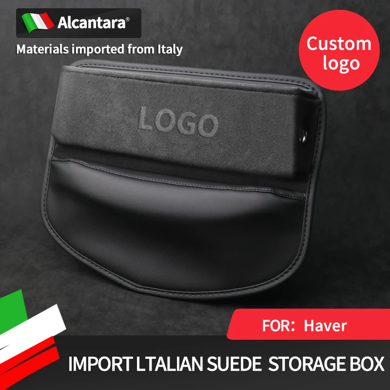 

1pcscar Seam Storage Box Alcantara Suede for Great Wall Haval Hover Wingle 5 6 H3 H5 H6 H1 Accessories