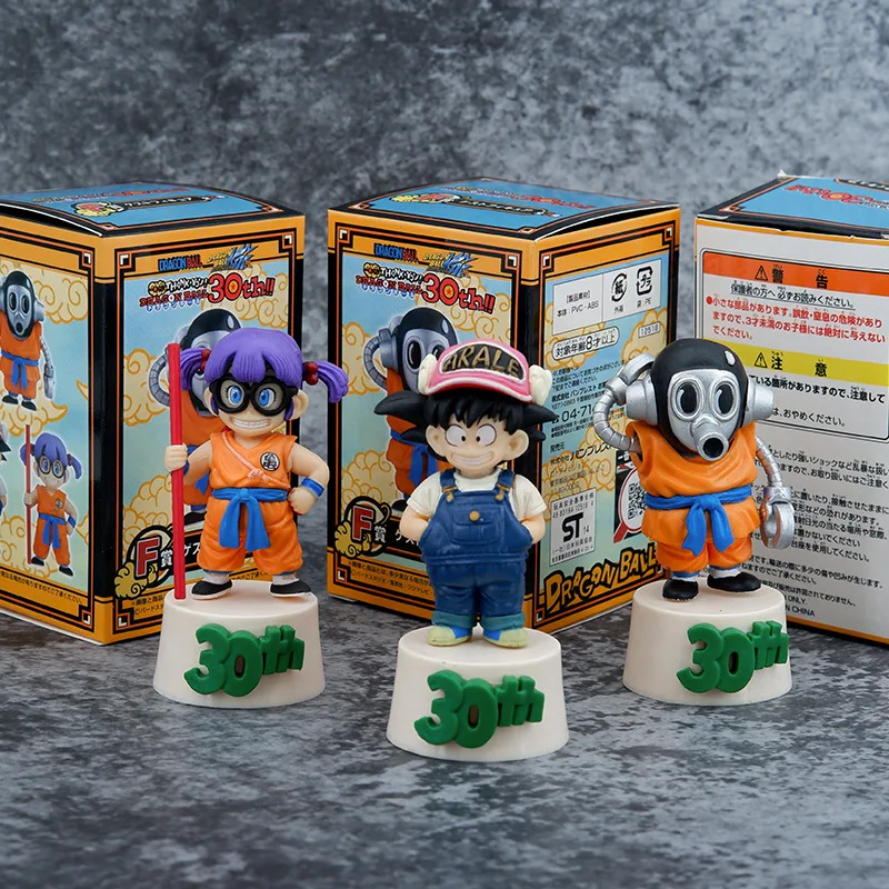 

Фигурка Dragonball Z, коллекция на 30-летие, доктор сламп, Сон Гоку, Арель, Торияма, Акира, милый Декор для комнаты, Подарочная модель, игрушка для ма...
