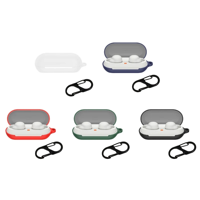 

Shockproof Earphone Cover for sony WF-C700N Dustproof Sleeve Washable Shell-Case