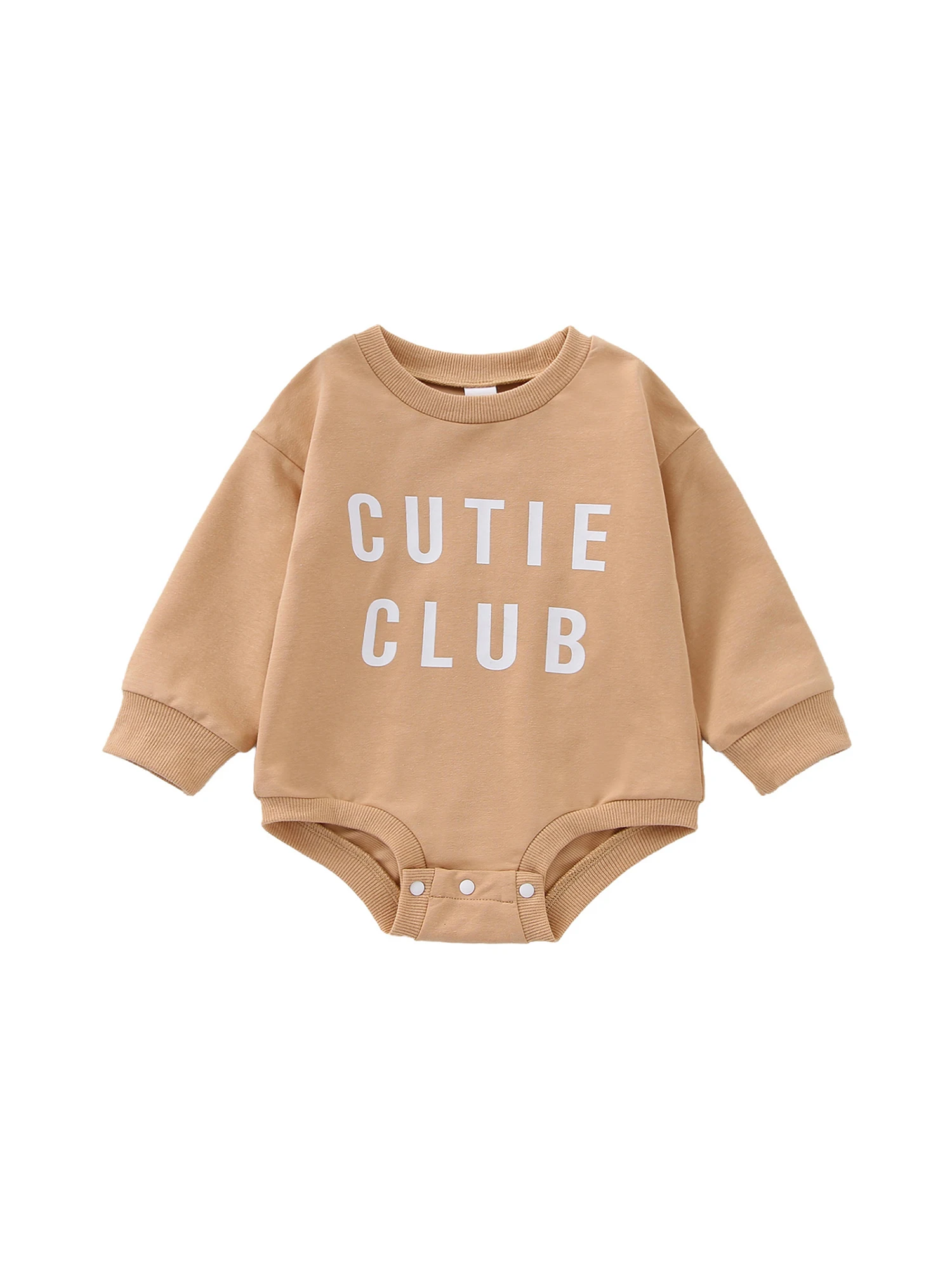 

Txlixc весенне-осенний повседневный комбинезон для маленьких девочек с буквенным принтом, свитшот с длинным рукавом и круглым вырезом, женский комбинезон