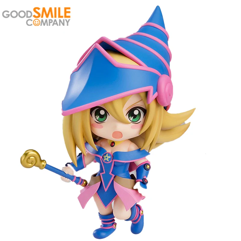 Original GoodSmile GSC 1596 NENDOROID Duel Monsters Dark Magician Girl PVC Figure Doll Model Toy Display Collect Cute Cosplay