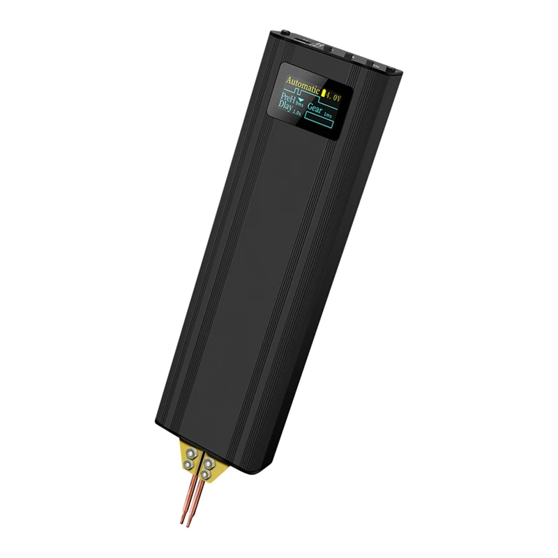 

1Set Dual-Pulse Mobile Phone Battery Cell 18650 Lithium Battery Spot Welder Black