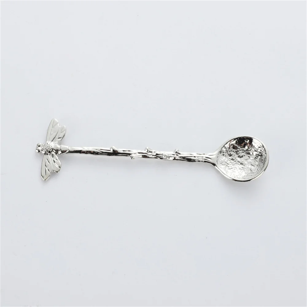 

Exquisite Dragonfly Spoon Coffee Spoon Drinkware Retro Style Afternoon Tea Dessert Cake Ice Cream Spoon Stirring Spoon Tableware