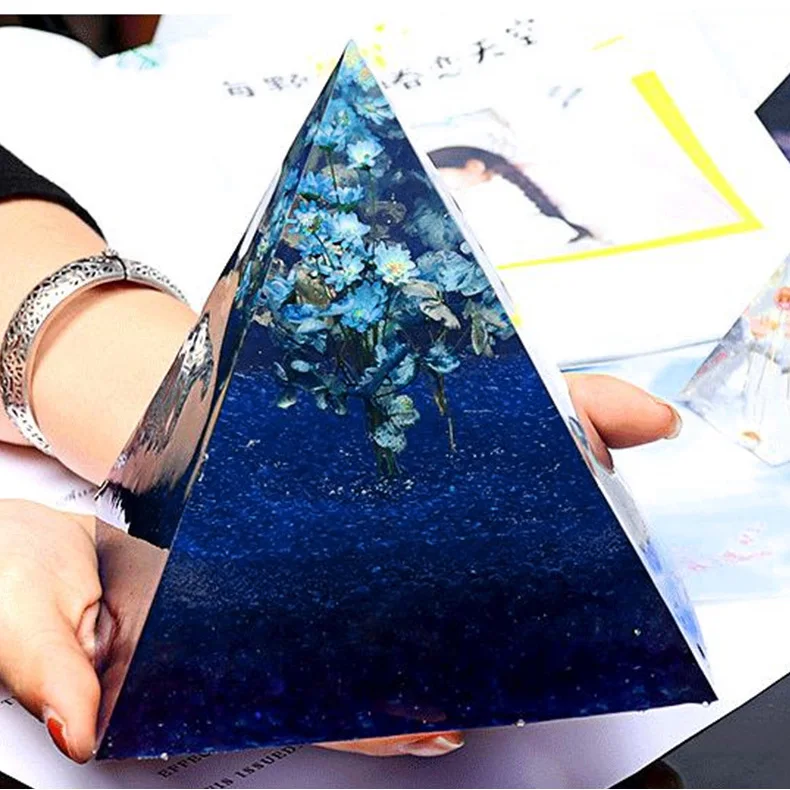 Pyramid Epoxy Resin Mold Silicone Molds For DIY Home Table Decoration Resin Crafts