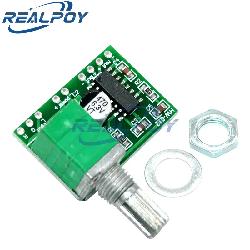 Мини-плата цифрового усилителя мощности PAM8403