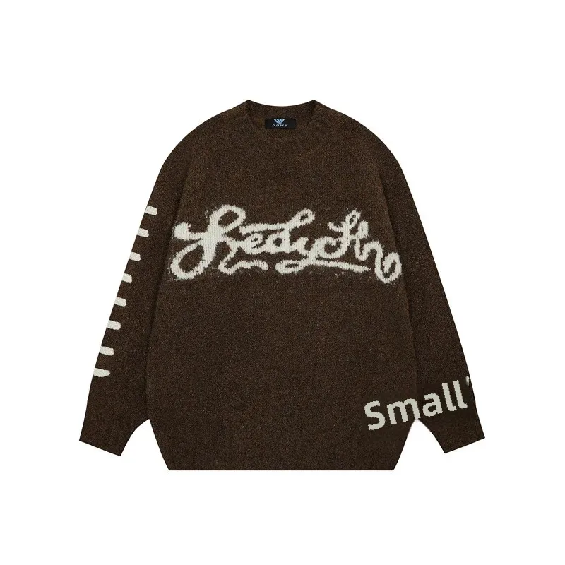 Модный корейский стиль уникальный дизайн чувственный жаккардовый свободный