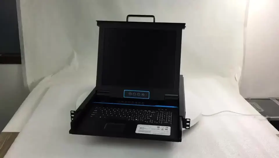 

19 дюймов. Консоль KVM 1u с 16 портами Usb/Ps2