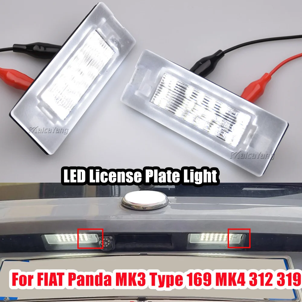 

Фонарь для подсветки номерного знака FIAT Panda MK4 312 319 2012 Тип 169