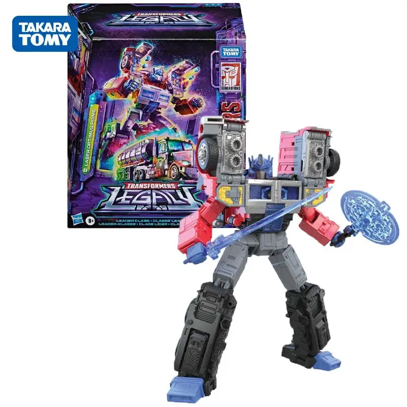 

Transformers Generations Legacy Series Leader G2 Universe Laser Optimus Prime Action Figure Model Toy Original Toy Gift Collect