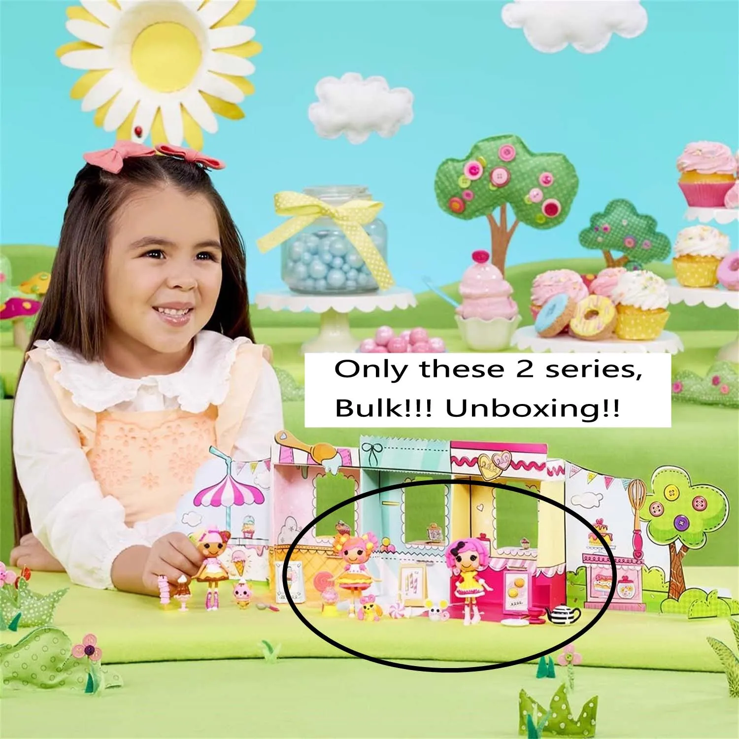 Lalaloopsy Mini Sweets Fair 2 Набор кукол с аксессуарами Фигурка Игрушка 8 см Детские подарки для девочек (art.: 3920cfdf23f42) - 3920cfdf23f42