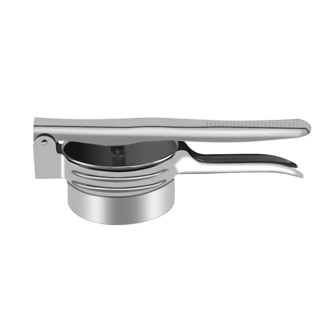 

Restaurant Manual Easy Clean Stainless Steel Fruit Vegetables Kitchen Tool Potato Ricer Masher Rustproof Portable Large Capacity