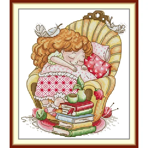 Soulgift Набор для вышивки крестом "Май сладкие мечты Следуйте за тобой"