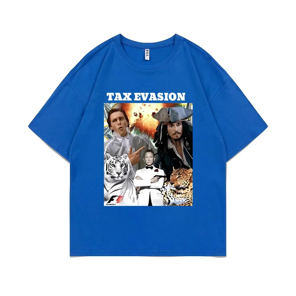 Футболка мужская оверсайз с коротким рукавом Повседневный хлопковый смешной