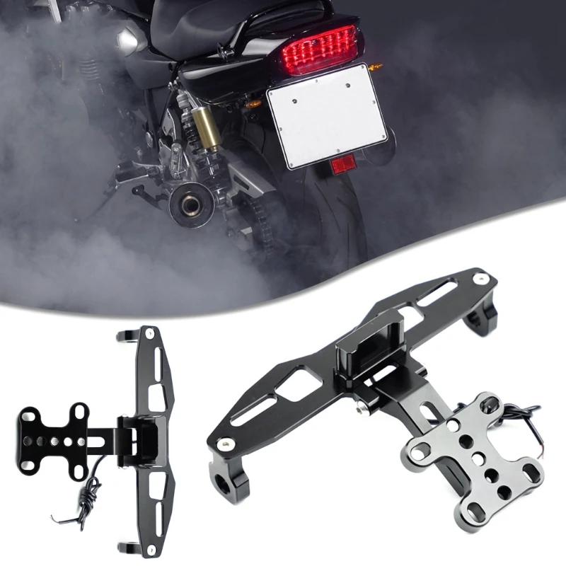 

Motorcycles License Plate Bracket Number Plate Frame Holder for TFX150 MslaL150 GTWS
