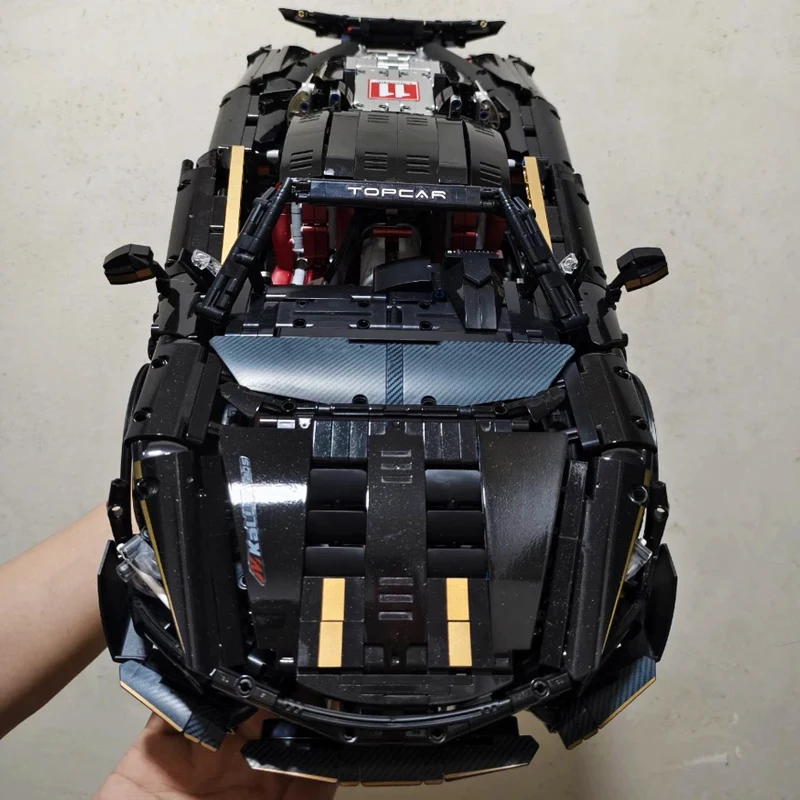 Высокотехнологичный конструктор городской спортивный автомобиль техническая