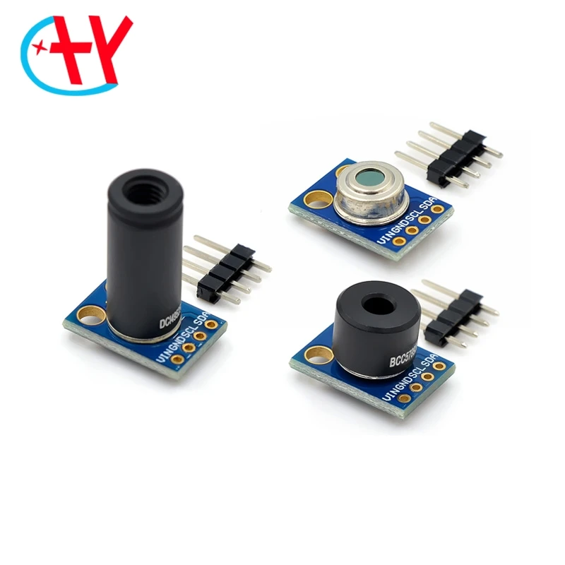 Флюоресцентный датчик температуры новый MLX90614 совместимый Бесконтактный модуль -