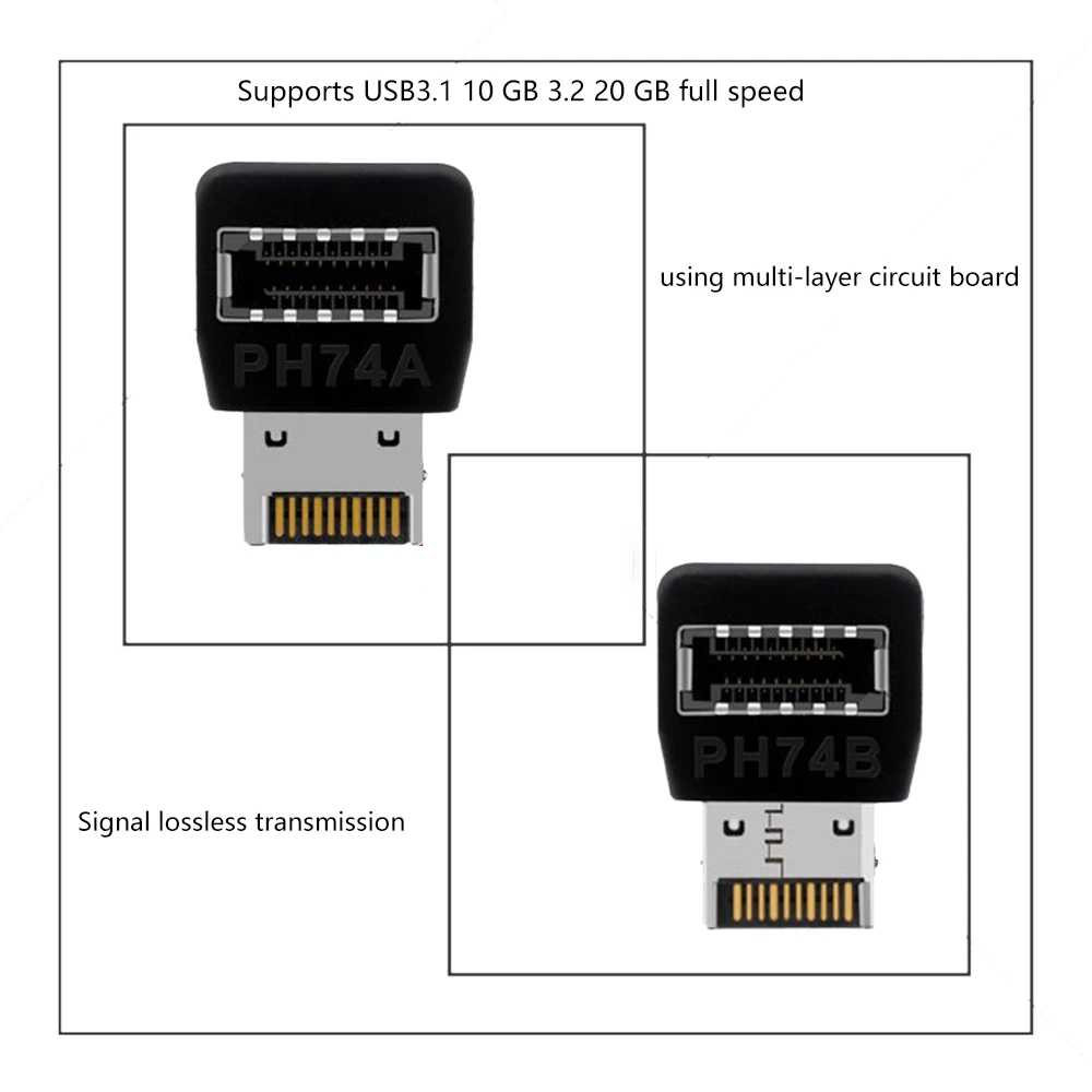 Компьютерная материнская плата Type-E USB 3.1