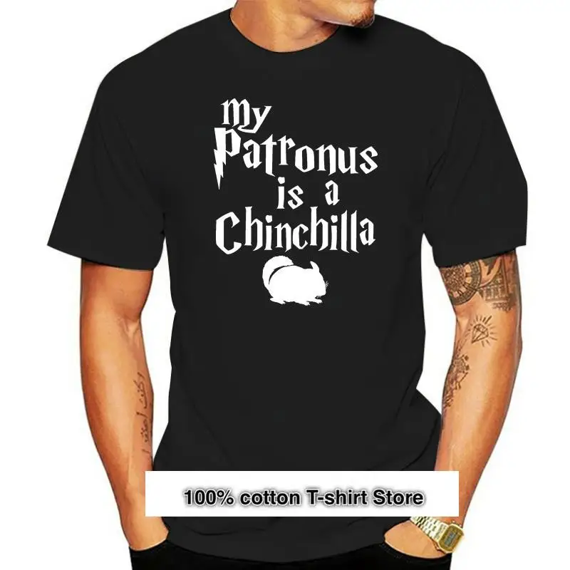

Camiseta de My Patronus Is A Chinchilla para hombre, camiseta