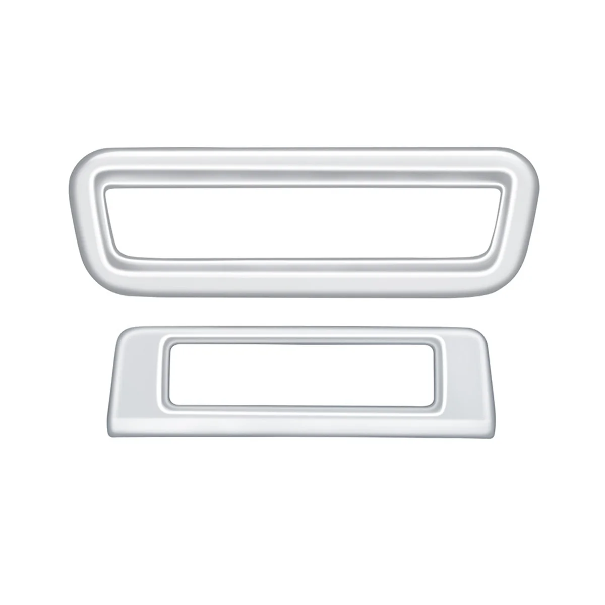 Автомобильная Серебряная Многофункциональная кнопка отделки рамка Обложка для