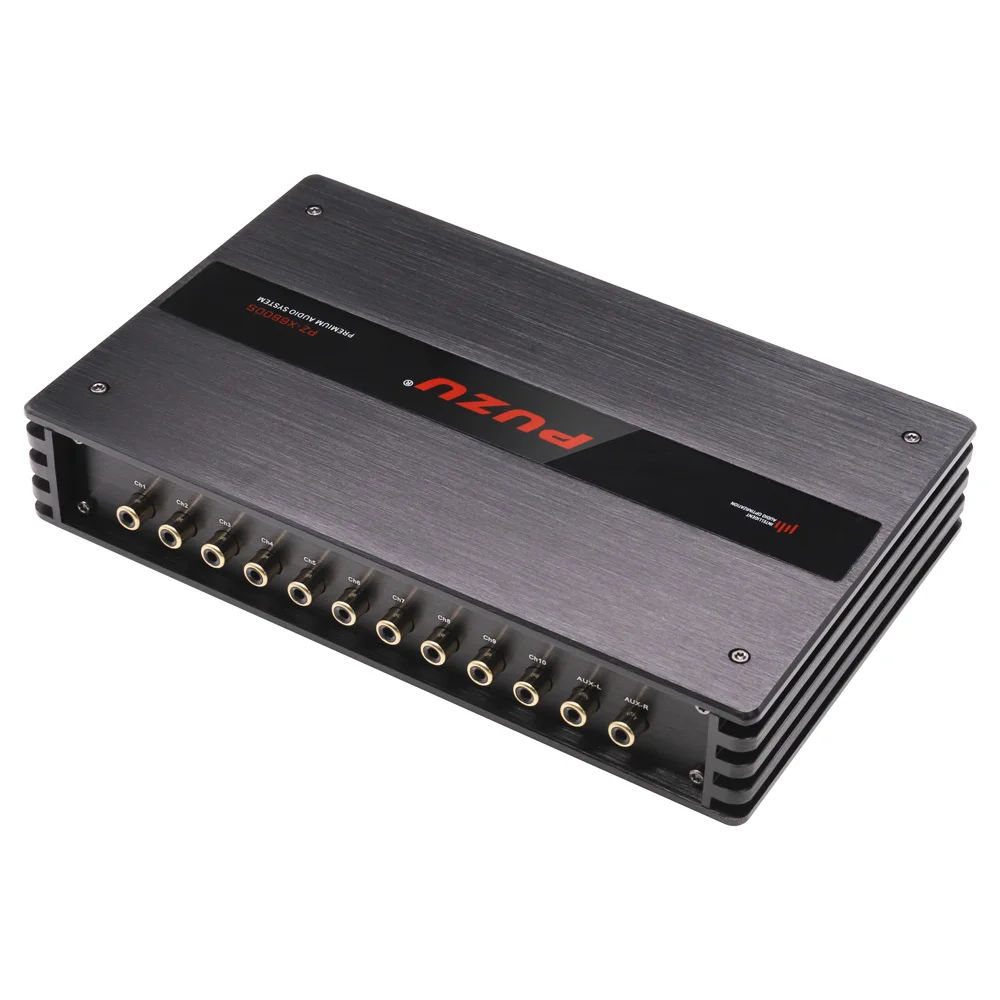 PUZU PZ-X6800S 6ch до 10ch Премиум Автомобильный аудио DSP процессор Встроенный 8ch усилитель