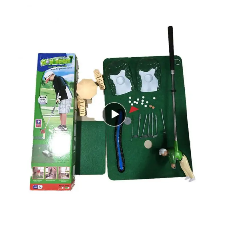 

Creative Golf Club Doll Toy Set Mini Childrens Golf Portable Golfs Game Parent-child Game Toy Golf Ball Childrens Golf Toys