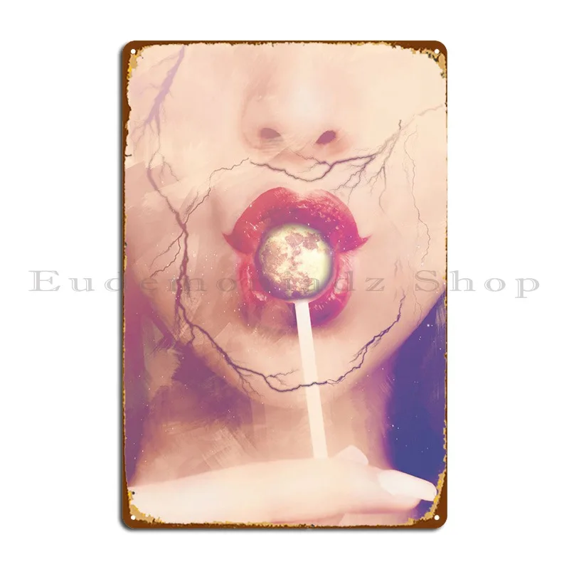 

Surrealism Metal Plaque Personalized Pub Pub Design Plaques Tin Sign Poster
