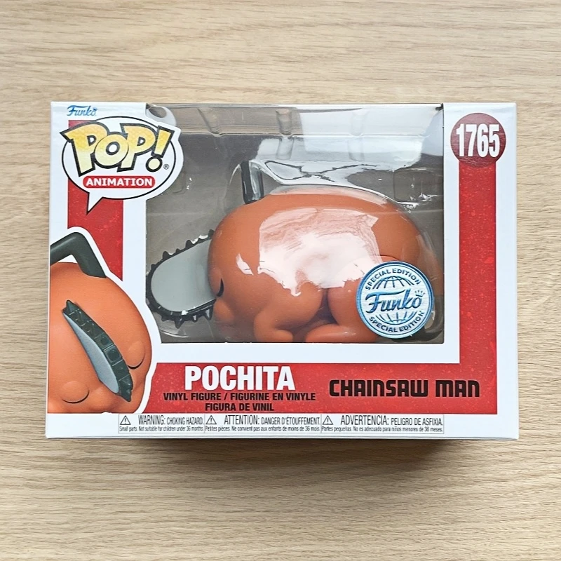 Фото Коллекционная фигурка Funko Pop Chainsaw Man: Химено Кишибе, Почита, Денджи с самурайским мечом, виниловая модель, аниме-украшение для рабочего стола, игрушка, подарок №5