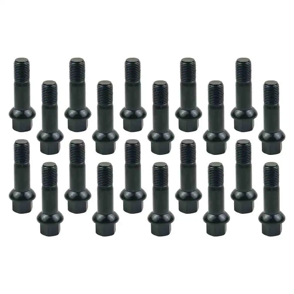 

20pcs Wheel Lug Bolt 0009907607 For Benz W166 W222 S400L ML350 S500 GLK350 S550 CL500 GL450 S320L Lug Bolts Nu car Accessories