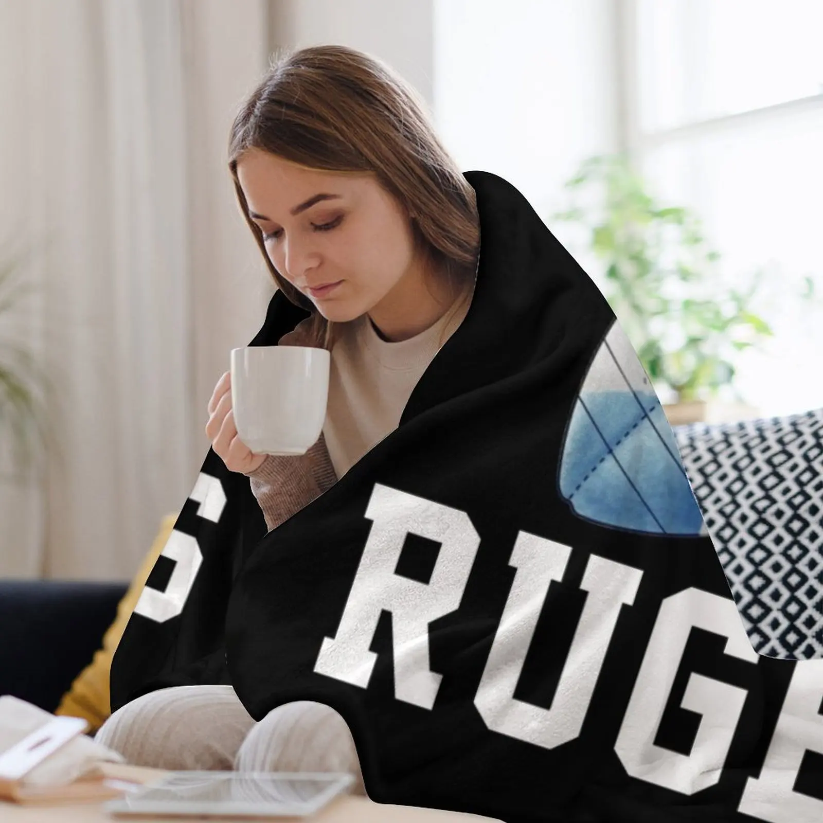 Плед для регби Шотландии мягкие фланелевые одеяла кровати