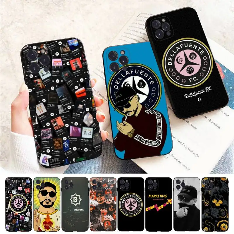 

Dellafuente F C Phone Case For iPhone 11 12 13 14 Pro Max Mini X XS Max XR 6 7 8 Plus SE2 Funda Shell