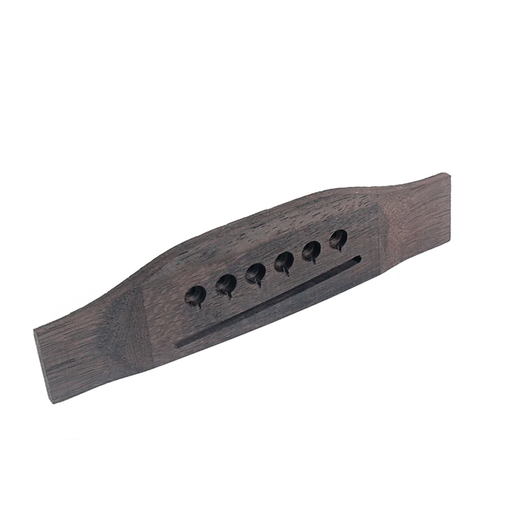 

6-String Rosewood Saddle Through Guitar Bridge for Folk Acoustic Classical Guitar Parts GO208