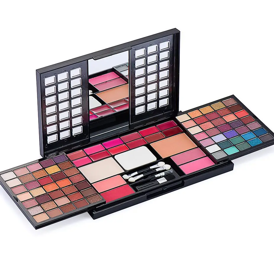 

MissYoung88-color Beauty Eye Shadow Plate Cross-border Makeup Set Lip Gloss Blush Combination Makeup Beginner Eyeshadow Kit