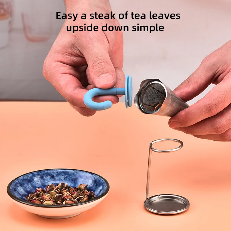 Ситечко Для Чая Из Нержавеющей Стали В Форме Зонтика — Термостойкое Пищевое