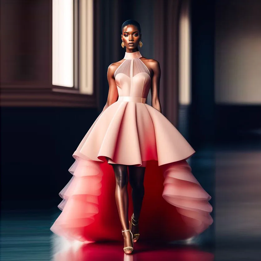 

Fashion Blush Pink High Low Prom Dresses Halter Ruched Tutu Long Maxi Gowns To Event Pretty Prom Gowns