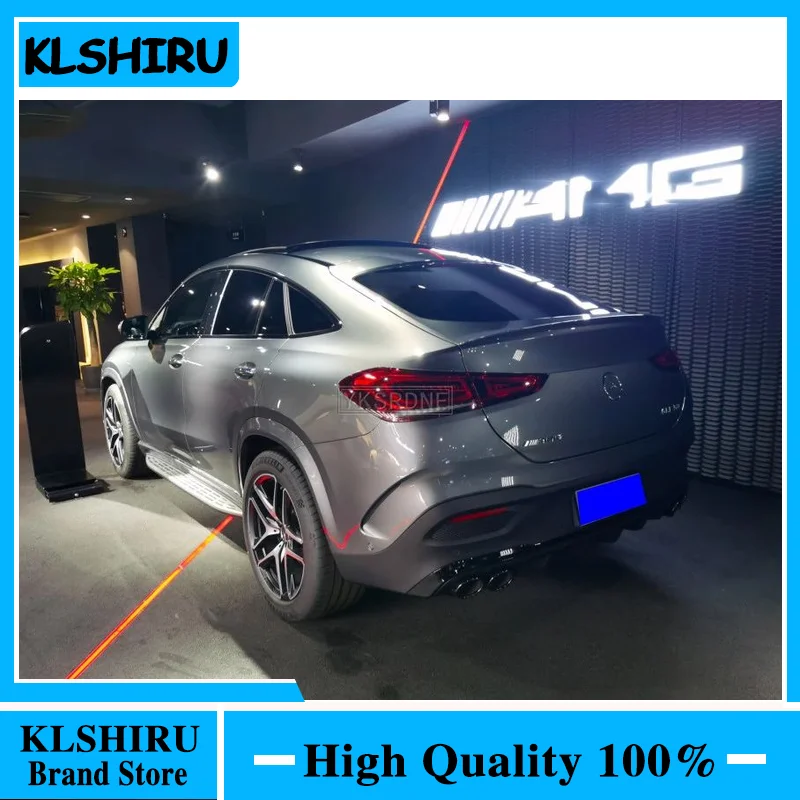 Для Mercedes GLE Coupe Class W167 C167 GLE350 450 500e 2020-Up ABS спойлер автомобильный хвостовой багажник