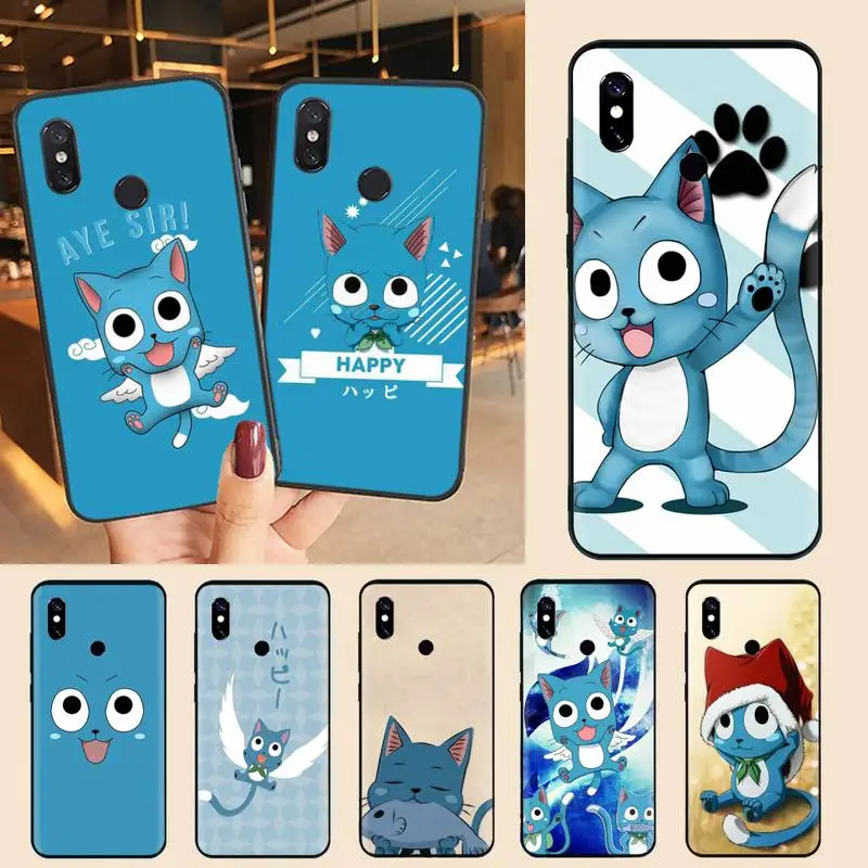 

Japan anime Fairy Tail Phone Case For Xiaomi Redmi note 7 8 9 11 t s 10 A pro lite funda shell coque cover
